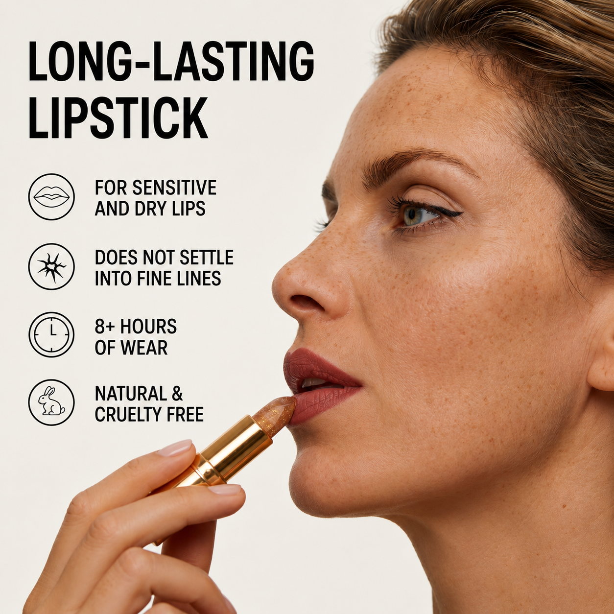 Rose Paris pH Glow Lipstick